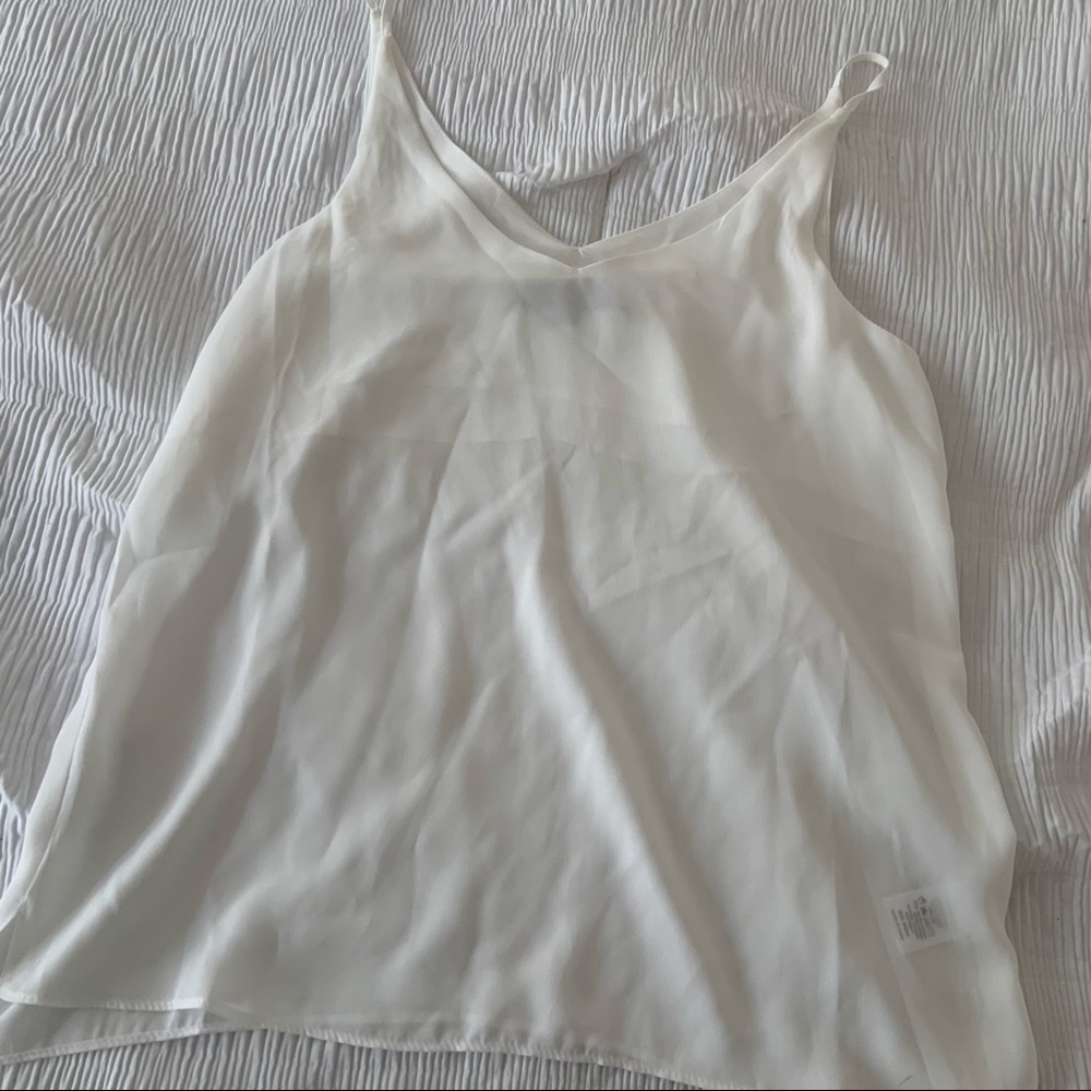 Stella Luce White Tank Top
